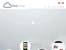 Tablet Screenshot of cleverclouds.im